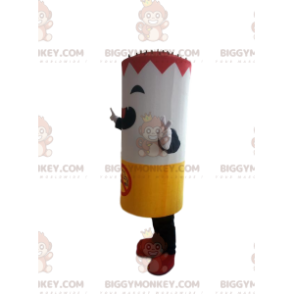 Costume de mascotte BIGGYMONKEY™ de cigarette géante avec le