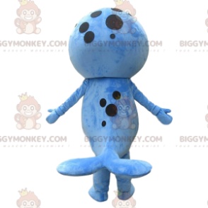 Costume da mascotte BIGGYMONKEY™ leone marino blu, costume da