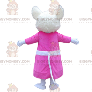 Alice im Wunderland Maus BIGGYMONKEY™ Maskottchen Kostüm -