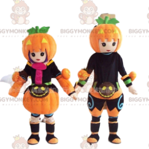 2 personaggi di Halloween della mascotte di BIGGYMONKEY™