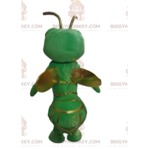 BIGGYMONKEY™ maskotkostume Firefly Green Insect Flying Animal