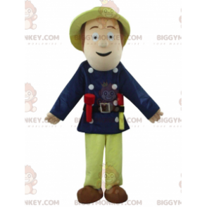 BIGGYMONKEY™ mascottekostuum brandweerman, mannenkostuum