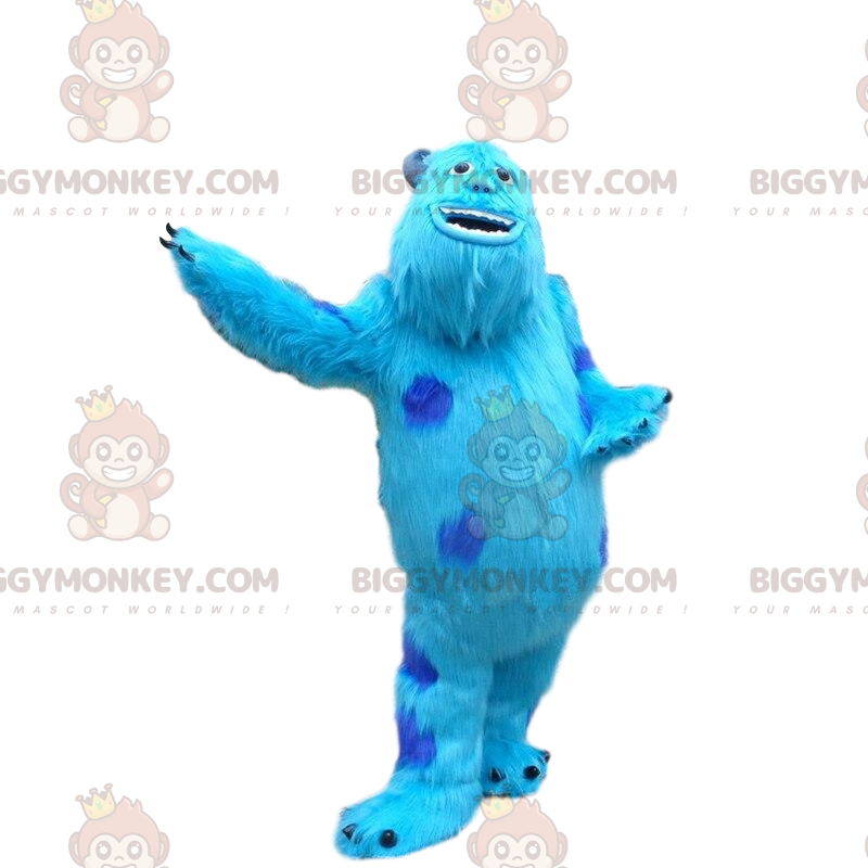 BIGGYMONKEY™ costume mascotte di Sully, il famoso mostro blu di