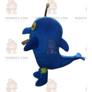 Disfraz de mascota de delfín azul gigante BIGGYMONKEY™, disfraz