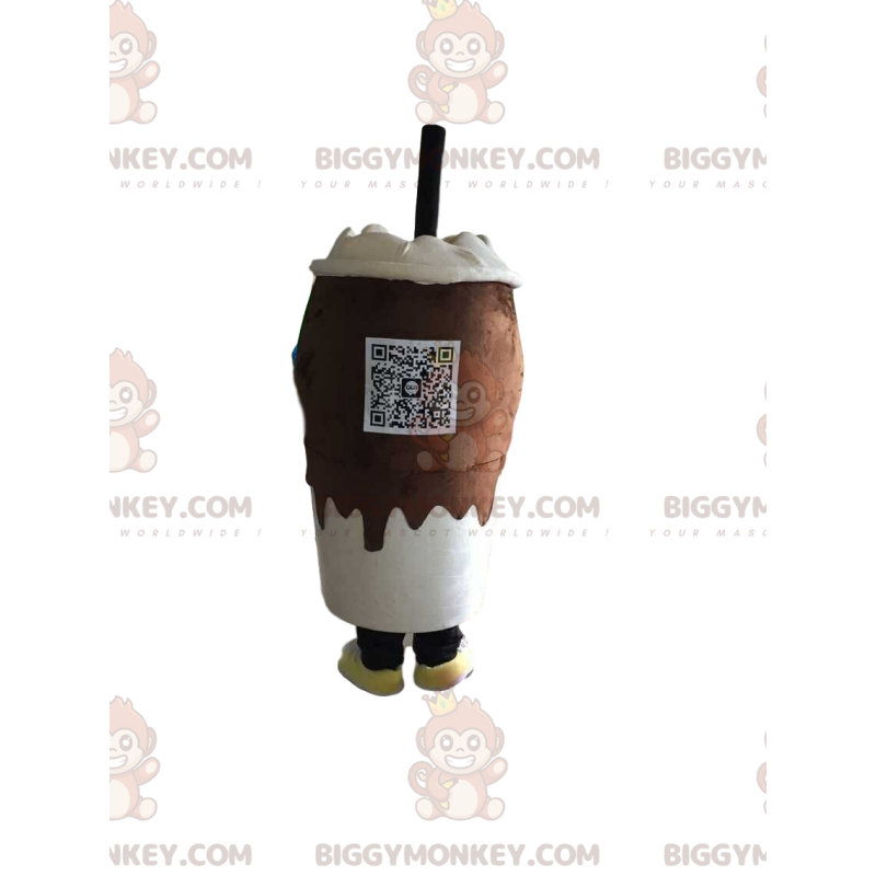 Bevanda al cioccolato Costume da mascotte BIGGYMONKEY™, costume