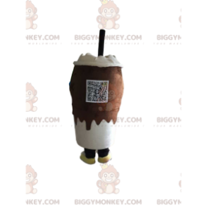 Traje de mascote BIGGYMONKEY™ para bebida de chocolate, traje