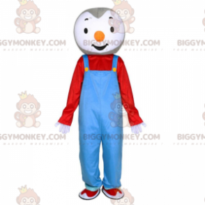 Costume de mascotte BIGGYMONKEY™ de Tchoupi, pingouin de dessin