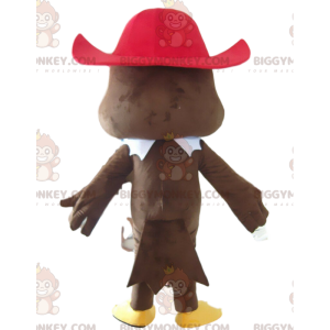 BIGGYMONKEY™ costume da mascotte di aquila con cappello da