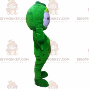 Costume da mascotte BIGGYMONKEY™ vegetale verde, costume da