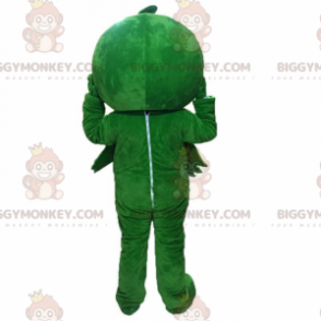 Traje de mascote BIGGYMONKEY™ vegetal verde, traje de