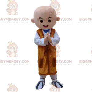 BIGGYMONKEY™ Disfraz de mascota de monje budista con túnica