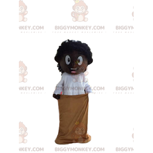 Afrikansk dreng BIGGYMONKEY™ maskotkostume, afrikansk