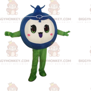 Costume da mascotte BIGGYMONKEY™ mirtillo divertente e carino