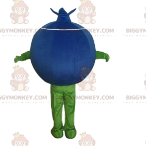 Traje de mascote BIGGYMONKEY™ engraçado e fofo de mirtilo