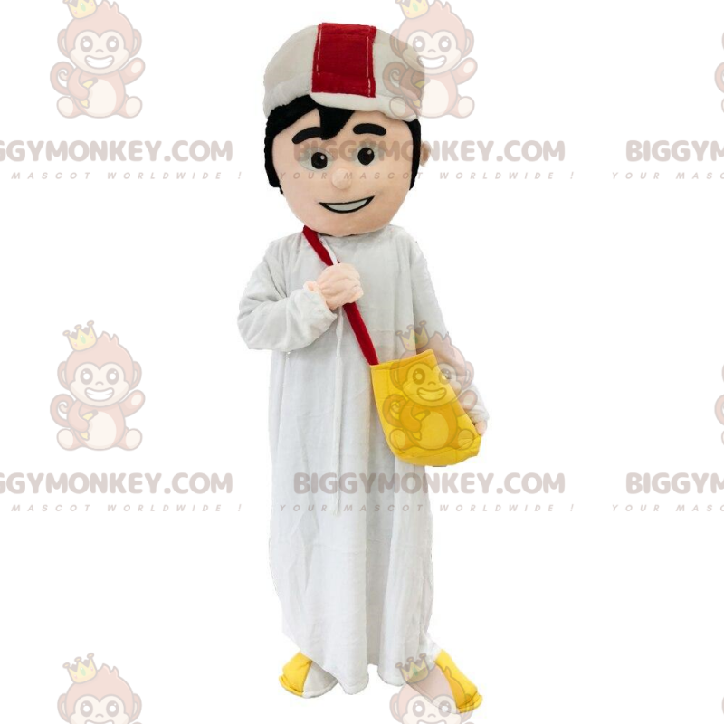 Oriental man BIGGYMONKEY™ mascot costume, North African, Muslim