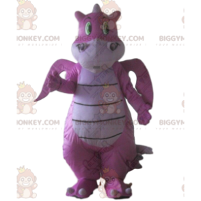 Costume da mascotte drago rosa BIGGYMONKEY™, costume da