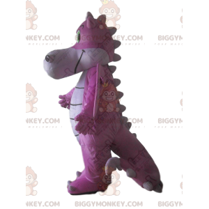 Kostium maskotki różowego smoka BIGGYMONKEY™, kostium