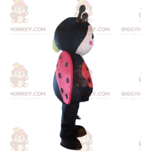 Fantasia de mascote de joaninha vermelha e preta BIGGYMONKEY™