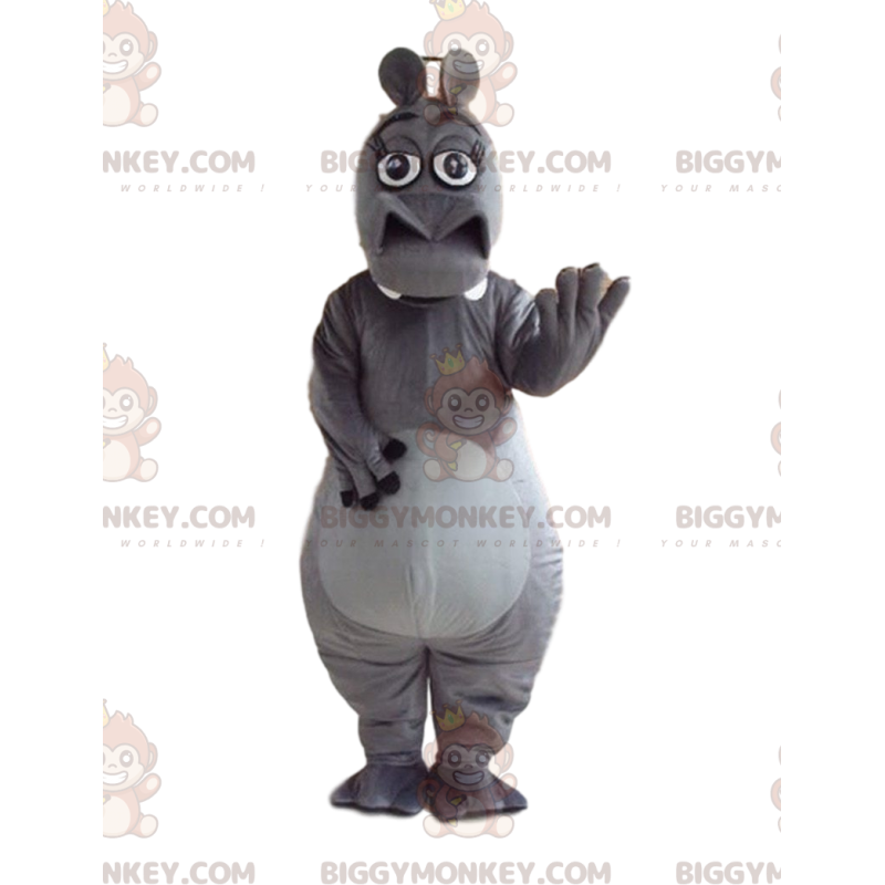 BIGGYMONKEY™ costume mascotte di Gloria, il famoso ippopotamo