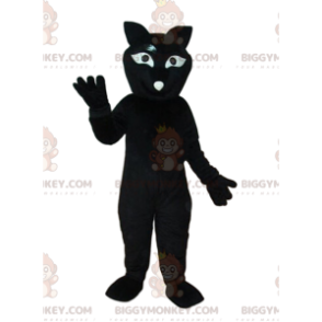 Fantasia de mascote de gato preto BIGGYMONKEY™, fantasia de