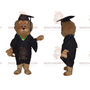 Disfraz de mascota de león marrón BIGGYMONKEY™ vestido como un