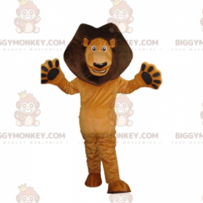 BIGGYMONKEY™ mascottekostuum van Alex, de beroemde leeuw in de