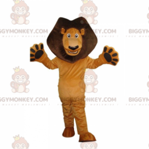 Kostium maskotki BIGGYMONKEY™ Alexa, słynnego lwa z kreskówki