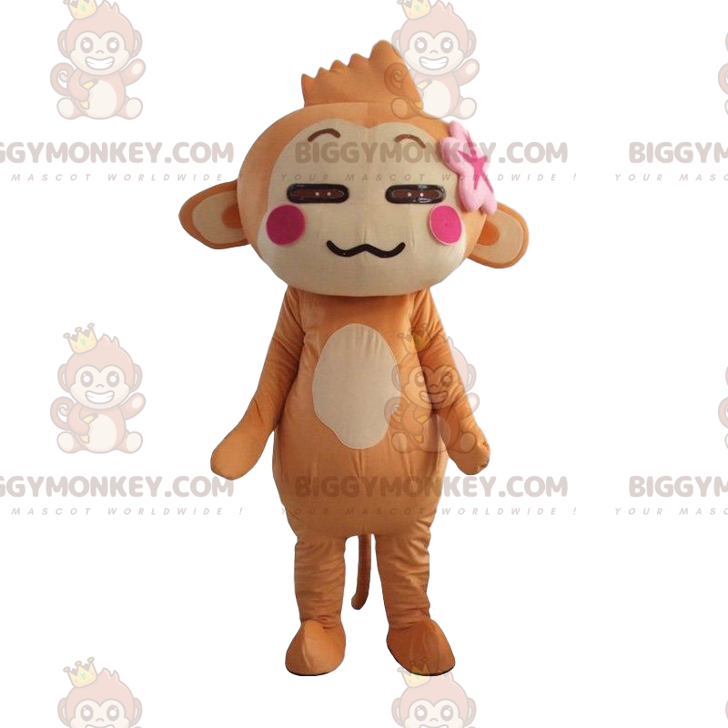 Costume de mascotte BIGGYMONKEY™ du singe Yoyo et Cici, singe