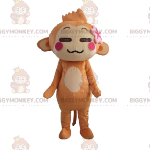 Famous Brown Monkey Yoyo and Cici Monkey BIGGYMONKEY™ Mascot