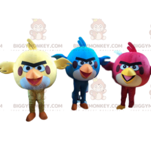 3 Angry Birds kostumer, BIGGYMONKEY™ Angry Birds maskot kostume