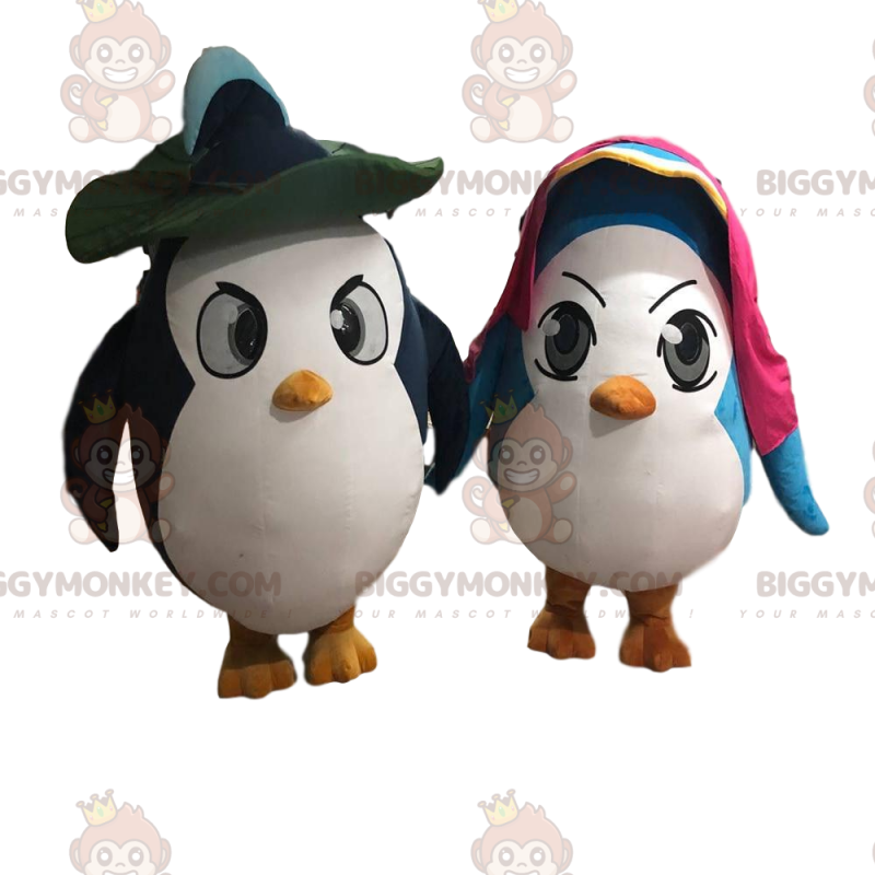 2 superleuke pinguïnkostuums, pinguïnpaar - Biggymonkey.com