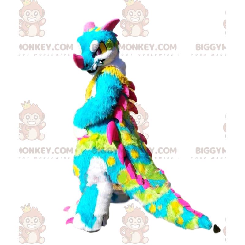 Costume da dinosauro multicolore BIGGYMONKEY™, costume da drago