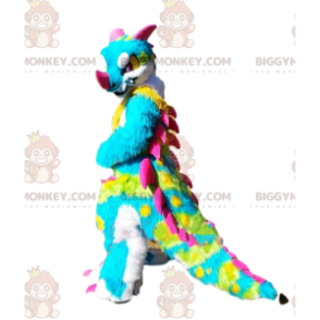 Costume da dinosauro multicolore BIGGYMONKEY™, costume da drago