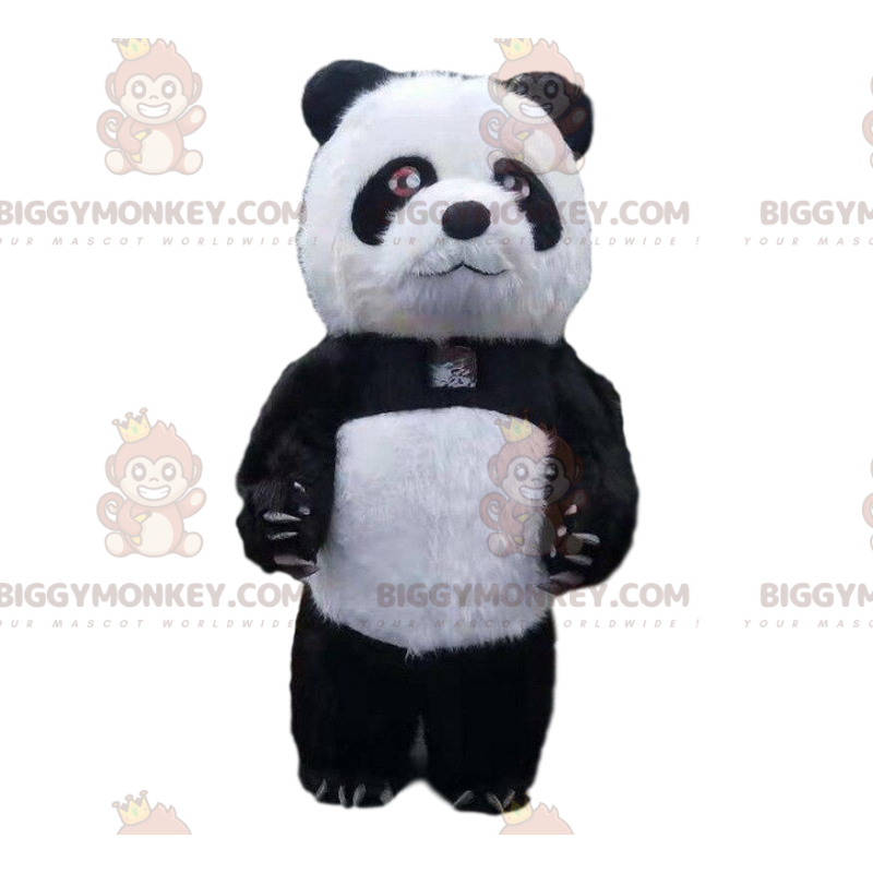 Costume de panda gonflable, déguisement de nounours géant -