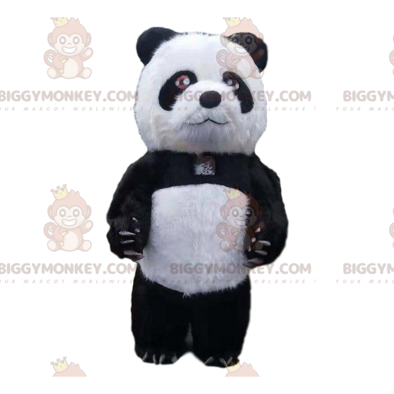 Φουσκωτό κοστούμι panda, στολή γιγάντιο αρκουδάκι -
