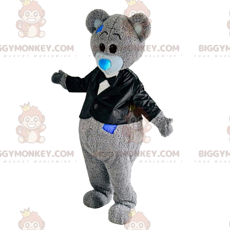 Very elegant tuxedo teddy bear costume, bear costume –