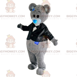 Very elegant tuxedo teddy bear costume, bear costume -