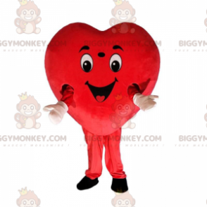 Costume gigante cuore rosso, costume a forma di cuore -