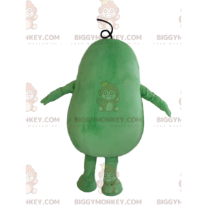 Disfraz de mascota BIGGYMONKEY™ de calabaza verde gigante