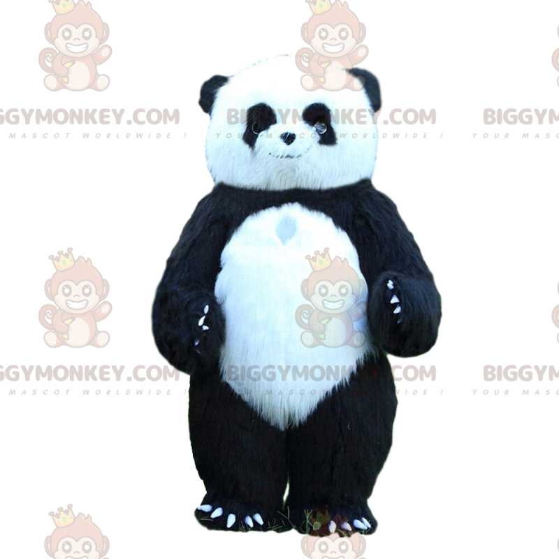 BIGGYMONKEY™ Aufblasbares Panda-Maskottchen-Kostüm, 3 Meter