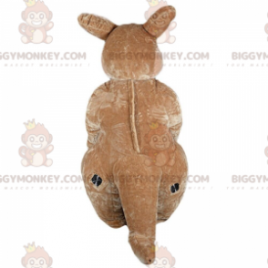BIGGYMONKEY™ aufblasbares Känguru-Maskottchen-Kostüm