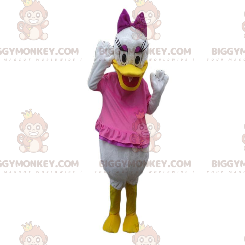 Disguise of Daisy, famous duck, friend of Donald Duck –