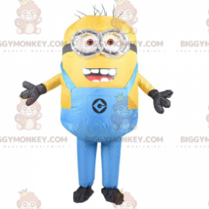 Opblaasbaar Minions-kostuum, geel stripfiguur - Biggymonkey.com