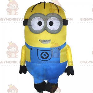 Traje de Minions inflável, personagem de desenho animado