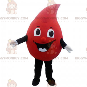 Traje de gota de sangue gigante, traje de doação de sangue –