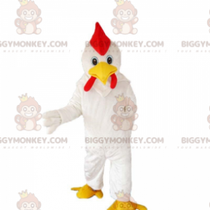 Costume da gallo bianco gigante, costume da pollo colorato -