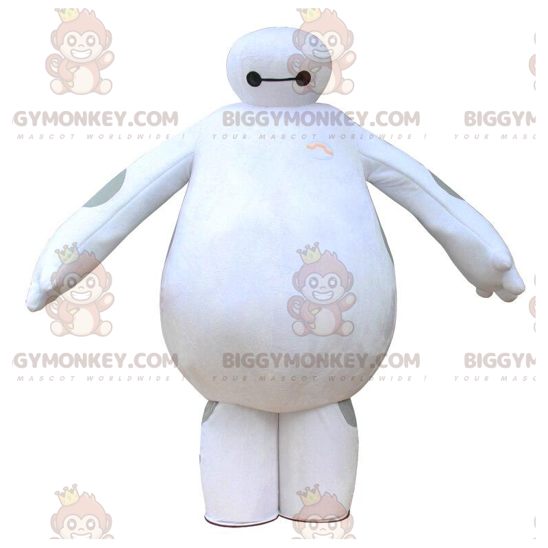 Disfarce de Baymax, robô branco em "Os novos heróis" –