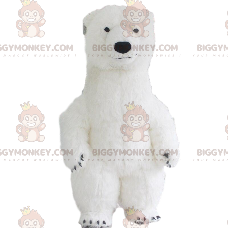 Fantasia de mascote de urso polar inflável BIGGYMONKEY™