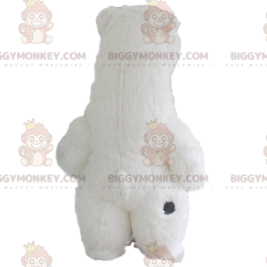 BIGGYMONKEY™ Costume Gonfiabile per Mascotte da Orso Polare