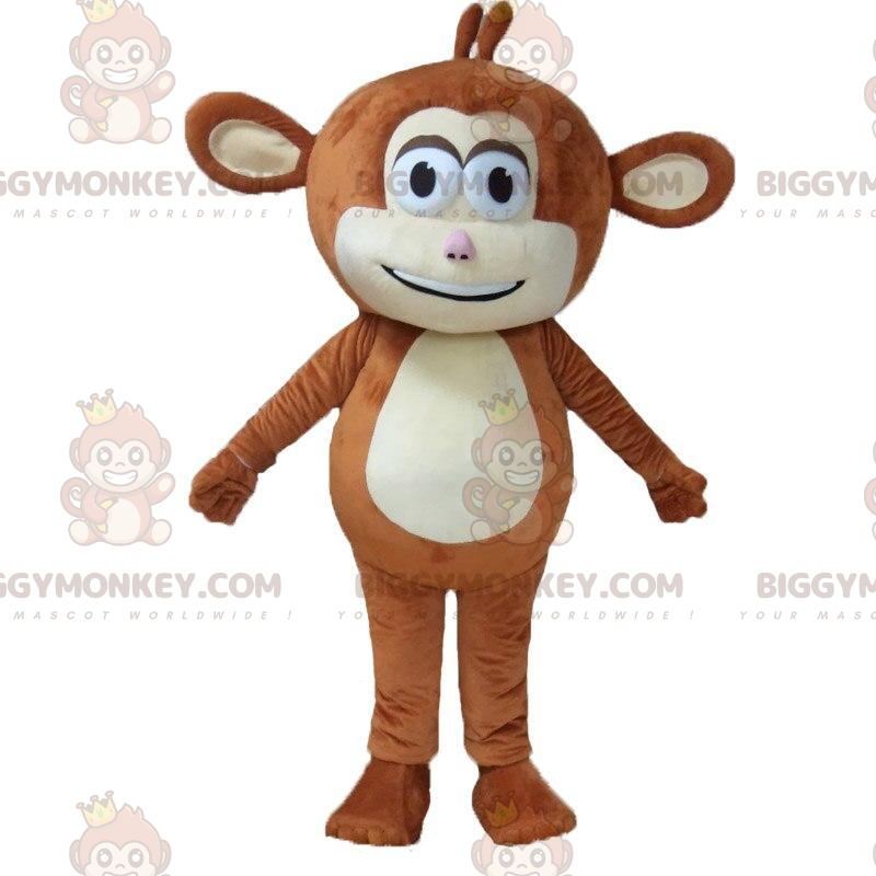 Brown monkey costume with big ears - Biggymonkey.com